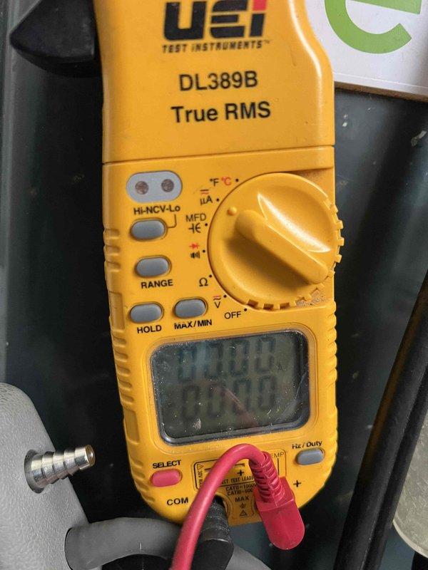 Performed diagnostic testing on 10+ year old furnace in utility room due to improper cycling issues. Utilized True RMS multimeter (UEI DL389B) to test electrical components and verified proper clearances around unit. Identified and corrected cycling problem, restoring normal furnace operation.