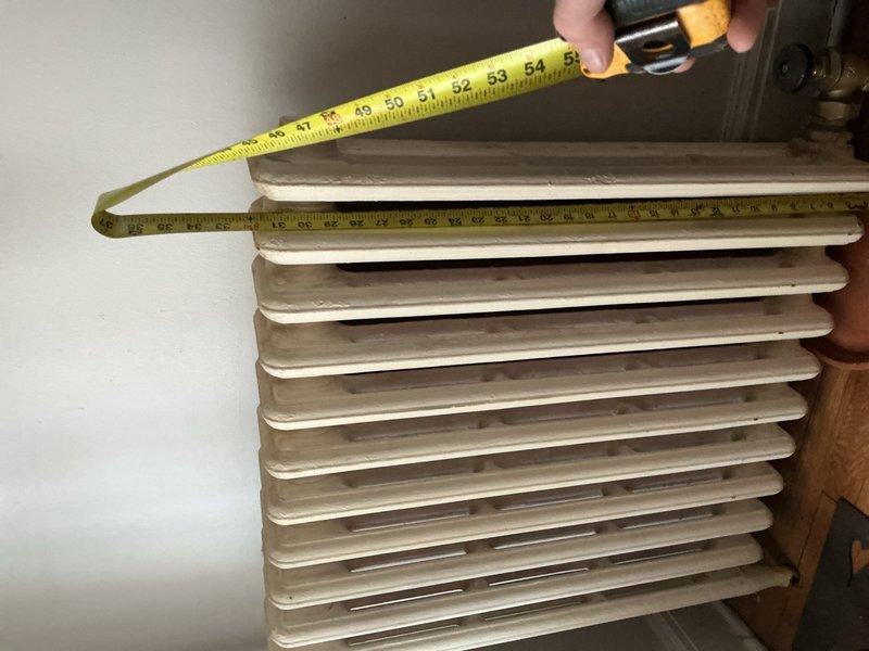 Completed stack repair and toilet servicing in customer's bathroom. Measured existing radiator (approximately 49-55 inches) to ensure proper clearance for plumbing work. Inspected and repaired drain line connections at toilet base, addressing issues where flooring meets wall to ensure proper sealing and prevent future leaks.