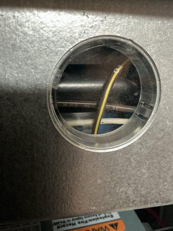 Performed comprehensive furnace inspection on 2-year-old unit located in basement. Inspected blower motor assembly and verified proper operation of components through access port. System was found to be in good working condition with no visible issues; cleaned minor dust accumulation and confirmed all connections are secure per manufacturer specifications.