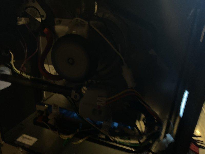 Successfully completed furnace installation with new thermostat, condensate pump, and ductwork modifications including 5x35 and 10x6 register additions. System was properly calibrated and tested with diagnostic equipment showing optimal readings of 10.37 during final inspection, with municipal permit requested for the installation.