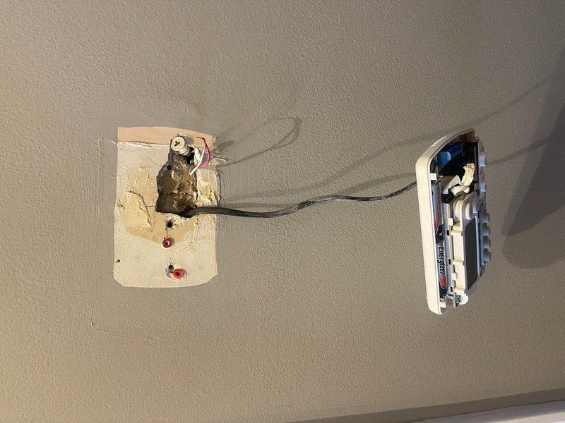 Completed installation of 70,000 BTU S40 furnace with 500M humidifier and reconnected existing pump. Installed new digital thermostat with proper electrical connections and provided operational documentation to customer. All necessary mechanical and electrical permits were obtained for the installation.