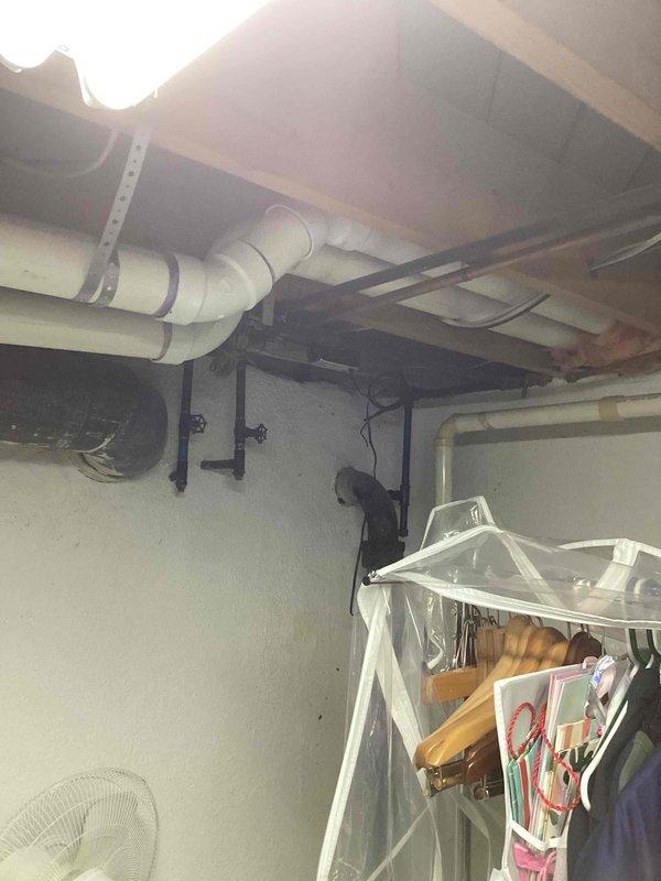 Responded to no-heat emergency involving a 15-year-old furnace requiring extensive repairs. After thorough inspection of the basement-located unit, determined replacement was more cost-effective than repair. Installed new HVAC system with proper ductwork connections and drainage piping, confirmed by multiple inspection approvals as evidenced by certification stickers.