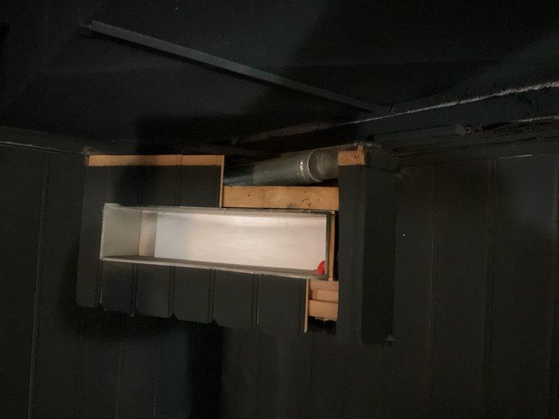 Responded to a carbon monoxide leak at residence where water heater had been previously shut off by DTE. Performed pressure test on gas system and inspected water heater installation in basement utility room, which revealed improper ventilation in the dark, confined space. Completed necessary repairs to restore safe operation of the water heater and eliminated the CO hazard.