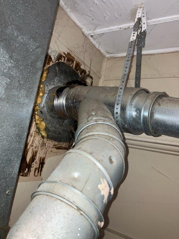 Completed comprehensive estimate for furnace replacement on a 6-year-old unit found to be in very poor condition with improper installation, including inadequate mounting without combustible floor protection and incorrectly configured ductwork and flue connections. Provided four estimate options ranging from basic furnace replacement with proper combustible floor kit installation to full HVAC system replacement including air conditioning, with intermediate options for adding cased evaporator coil for future AC compatibility or correcting existing installation deficiencies on current equipment.