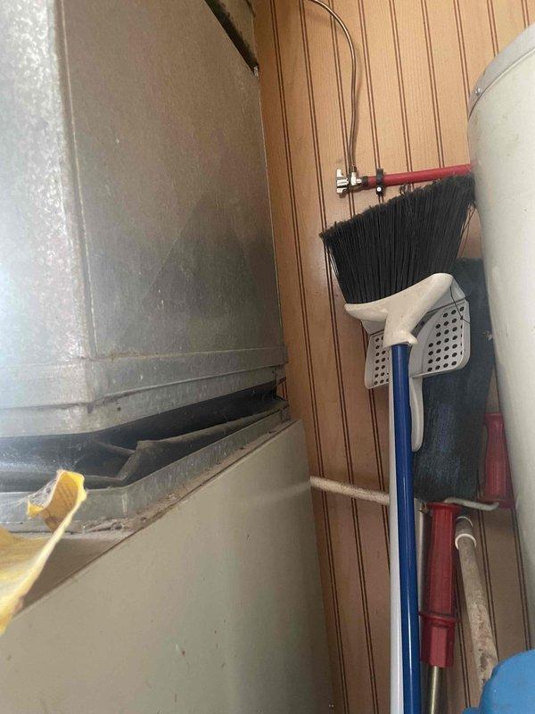 Provided estimate for replacement of 25+ year old Bryant 373 Series G natural gas furnace located in basement. Current unit operational but beyond service life. Assessed existing installation, documented equipment condition and location, evaluated utility connections and venting requirements for new system replacement.