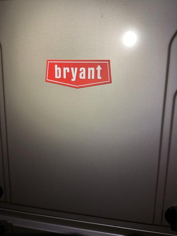 Completed comprehensive Gold Furnace Inspection on a 13-year-old Bryant forced air heating system located in the basement. Performed full system evaluation including visual inspection of furnace cabinet, ductwork, and humidifier control components. All equipment found to be in operational condition with humidifier control panel functioning properly and ductwork showing no signs of deterioration or damage. Documentation photos captured for service records.
