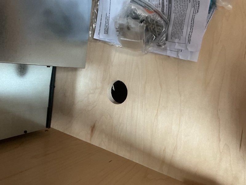 Conducted on-site assessment for gas line replacement in garage area. Inspected existing copper gas piping running along overhead structure near garage door mechanism and evaluated current routing and condition. Documented installation area including cabinet enclosure with prepared penetration for gas line routing. Provided comprehensive estimate for complete gas line replacement work including materials and labor required for safe installation per code requirements.