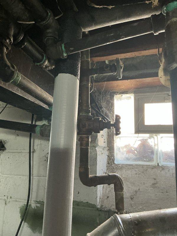 Completed on-site assessment for whole-home humidification system installation on existing Bryant forced-air heating system. Evaluated current ductwork configuration, furnace compatibility, and utility room infrastructure including available water supply lines and drainage options to determine optimal humidifier placement and integration requirements.