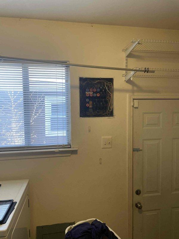 Provided estimate for replacement of 20-year-old natural gas furnace located in basement. Assessed existing equipment condition, noting moisture accumulation on ductwork and galvanized piping, and documented current system configuration including ventilation components and mounting locations for new installation planning.