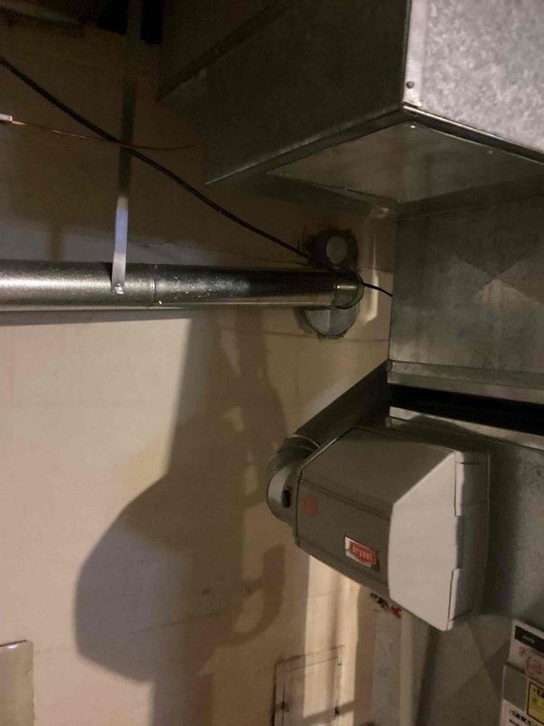 Provided estimate for water heater replacement in basement. Existing unit over 10 years old with active leak underneath, rendering it inoperable. Assessed current installation including all plumbing connections, hot and cold water lines, copper tubing, and associated pipe fittings to determine replacement specifications and requirements.