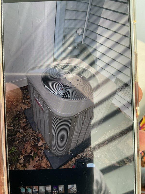 Completed comprehensive Gold AC inspection on 4-year-old residential air conditioning system. Performed thorough examination of outdoor condensing unit, verified proper operation of compressor and condenser fan, inspected electrical connections and components, and assessed overall system performance. Evaporator coil located in basement was evaluated for cleanliness and airflow efficiency. All system parameters found to be operating within manufacturer specifications, with unit maintaining proper cooling capacity and refrigerant levels.