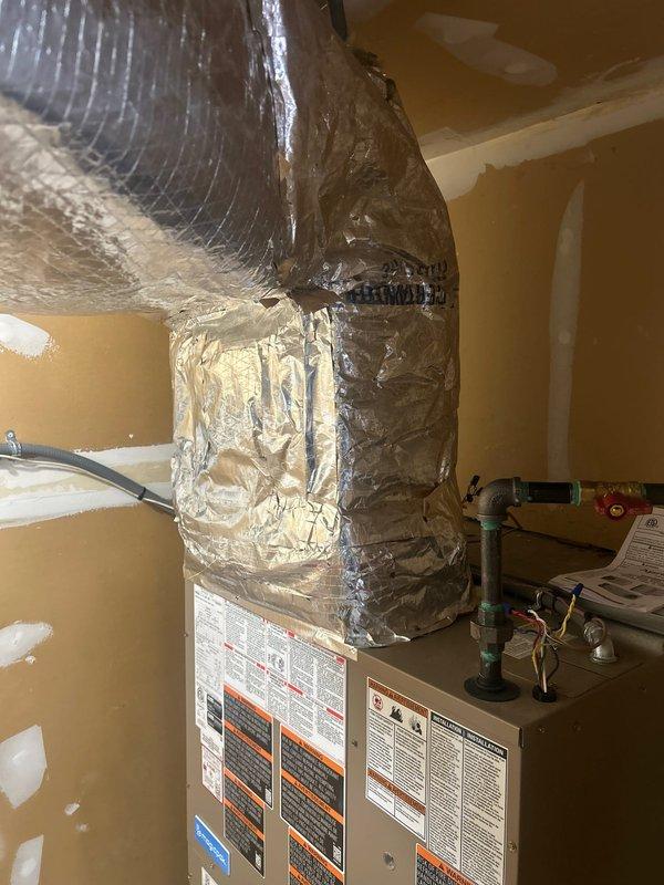 Removed newly installed humidifier from HVAC system due to inoperable water supply line that requires replacement through downstairs unit's ceiling space. Unit removal completed to address customer satisfaction concerns until water line infrastructure can be properly resolved.