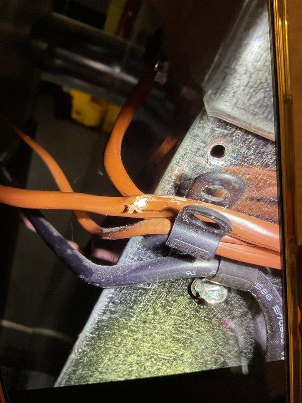 Responded to a service call for a furnace in the basement that was running continuously despite the thermostat being turned off. Performed diagnostic evaluation of the control board and low-voltage wiring system. Inspected circuit boards, terminal connections, and thermostat control wiring to identify the malfunction causing the unit to ignore thermostat commands.