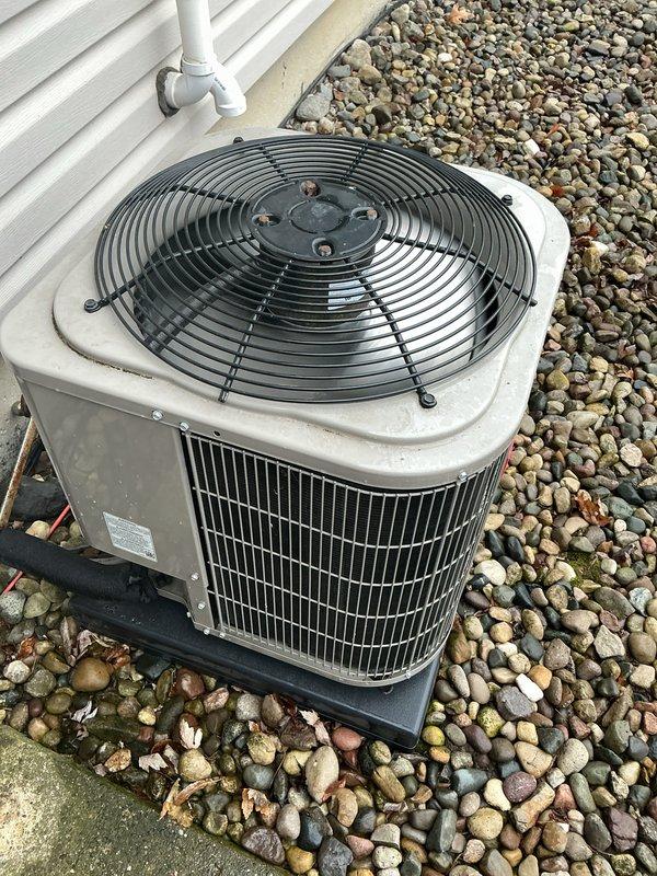 Completed comprehensive Gold Furnace Inspection on a 7-year-old forced air heating system located in the basement. Performed thorough examination of all internal components including gas valve assembly, burner assembly, blower motor, electrical connections, heat exchanger, and condensate drainage system. Inspected outdoor condenser unit, verifying proper operation of fan assembly, condenser coils, and exterior housing condition. All components found to be functioning within normal operating parameters with no immediate safety concerns or repair needs identified at time of inspection.