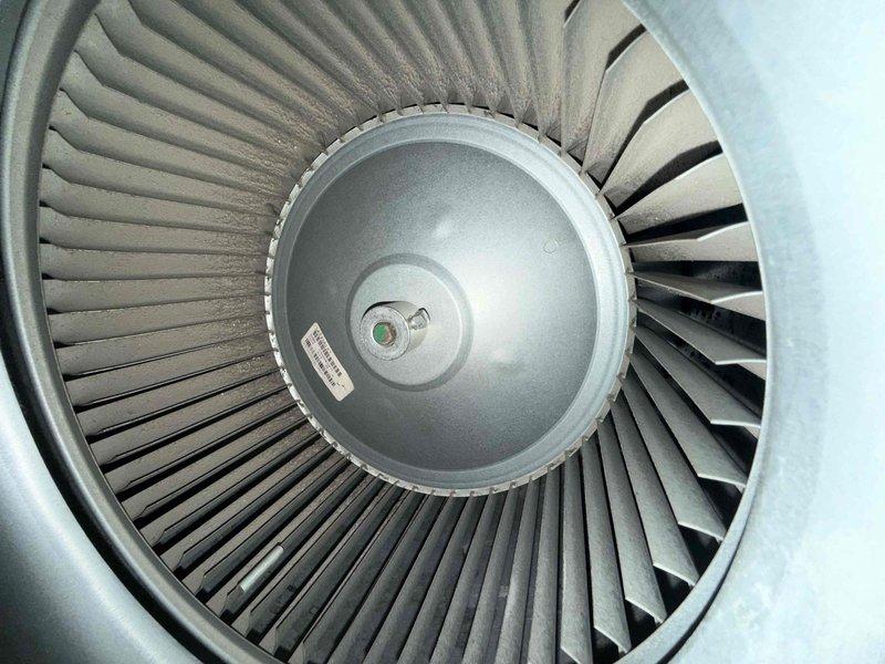 Responded to no-heat call on 14-year-old furnace displaying thermostat error code. Performed diagnostic inspection using borescope camera to examine heat exchanger and internal components for cracks, corrosion, and blockages. Inspected blower wheel assembly and found moderate dust accumulation on blades affecting airflow efficiency. Cleaned blower wheel, verified proper operation of all mechanical and electrical components, cleared error code, and restored heating system to normal operation.