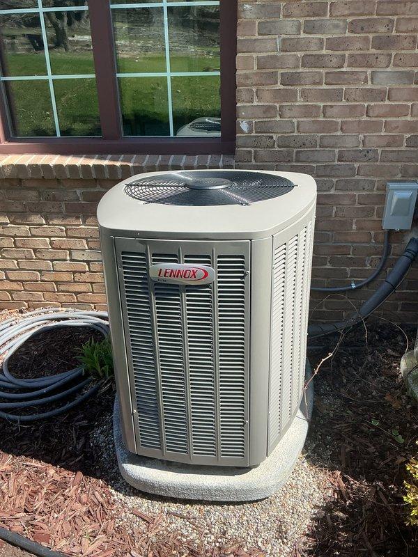 Completed comprehensive Gold AC Inspection on two residential HVAC systems, including a 5-year-old Lennox condenser unit located on exterior concrete pad. Performed full tune-up protocol on both systems, including coil cleaning, refrigerant level verification, electrical connection inspection, and airflow assessment. Replaced furnace filters and fresh air filters per customer request, ensuring optimal system performance and indoor air quality for the upcoming cooling season.