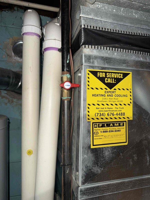 Responded to no-heat call on 13-year-old furnace located in basement with thermostat indicating malfunction. Performed diagnostic inspection using borescope camera to examine internal components and heat exchanger. Identified system failure preventing unit from initiating startup sequence, completed troubleshooting of electrical controls and safety devices to restore heating operation.