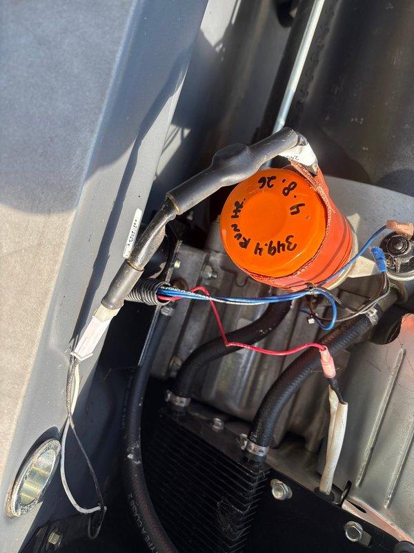 Completed routine maintenance on a 10 KW Briggs & Stratton standby generator per maintenance plan agreement. Additionally, diagnosed and replaced a malfunctioning GFCI receptacle that was providing no power to connected appliances after homeowner verified breaker was not tripped. Unit tested and confirmed operational upon completion of both maintenance service and electrical outlet replacement.