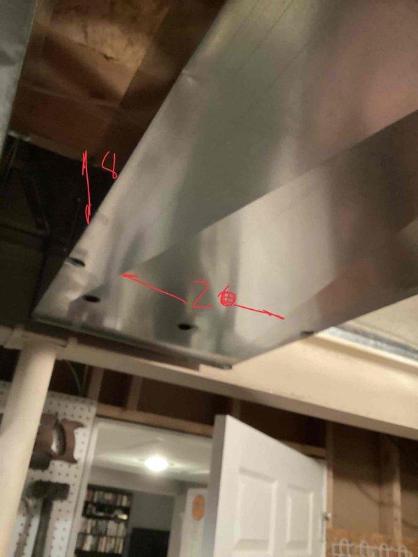 Responded to service call for 2005 furnace experiencing fan operation without heat production and chronic overheating issues due to oversized equipment. Performed diagnostic evaluation of basement-installed furnace system, assessed ductwork configuration and equipment sizing relative to heating load requirements. Documented existing system conditions including furnace cabinet, supply plenum measurements, and overall installation setup. Provided comprehensive replacement estimate addressing proper equipment sizing to eliminate overheating cycles and restore reliable heating operation to the residence.
