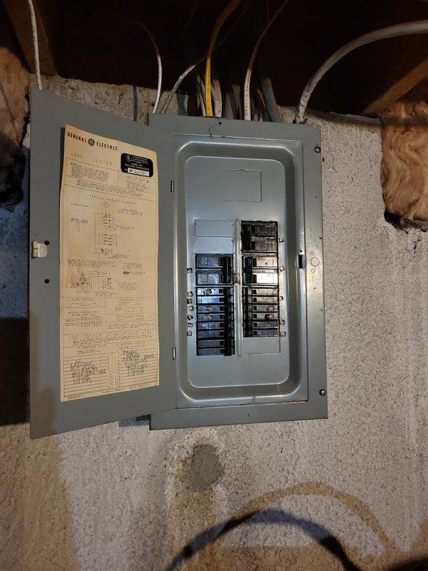 Conducted on-site assessment for residential Generac generator installation. Evaluated existing natural gas meter infrastructure and confirmed adequate gas supply capacity for generator connection. Inspected General Electric main electrical panel in basement to verify compatibility and determine optimal integration point for automatic transfer switch installation. Documented current electrical service configuration and photographed gas meter location and main panel for generator sizing and installation planning purposes.