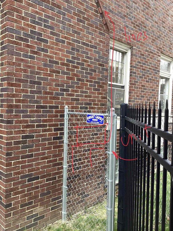 Conducted on-site assessment for mini split installation in a 1923 residential home requiring three indoor units. Evaluated interior bedroom space and exterior brick wall conditions to determine optimal placement for indoor air handlers and outdoor condenser units. Documented mounting locations, electrical routing pathways along existing conduit runs, and clearance requirements for equipment installation on the historic brick structure.