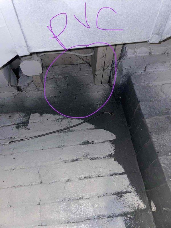 Provided comprehensive estimate for complete HVAC system replacement including air conditioning unit and natural gas furnace located in basement. Current 13-year-old system is non-operational and requires full replacement. Assessed existing installation with reflective insulation, PVC condensate drainage, and ventilation components to determine proper equipment sizing and configuration for new system installation.