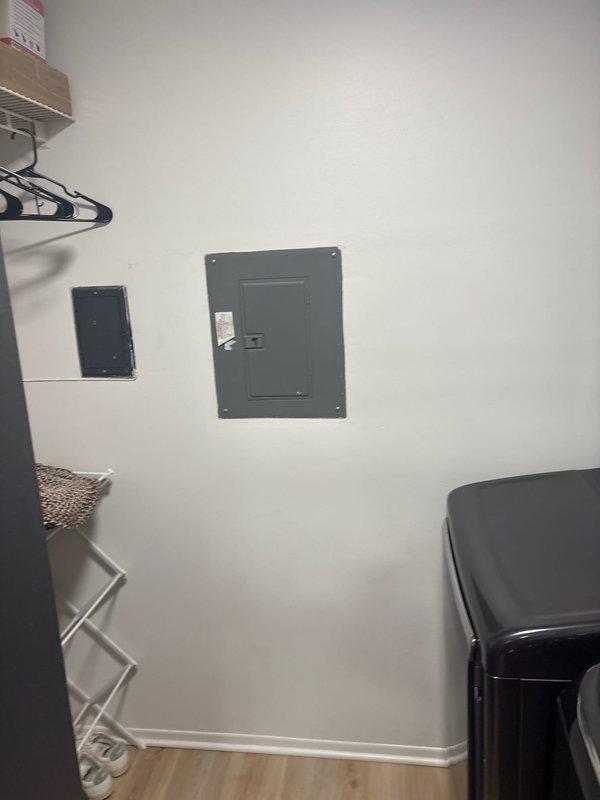 Completed full HVAC system installation including 90,000 BTU high-efficiency furnace, 2.5 ton air conditioning unit with rear discharge configuration, humidifier, condensate drain pan, wet switch safety device, and 600 cfm ventilation. Reconnected existing electrical service, performed system flush, and verified all components operating to manufacturer specifications. Mechanical permit obtained and installation passed inspection.