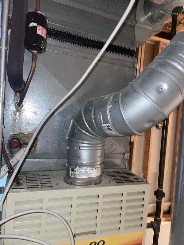 Conducted estimate for complete HVAC system replacement in basement location. Evaluated 25-year-old non-operational natural gas furnace and air conditioning unit for replacement recommendations. Assessed existing ductwork configuration, electrical connections, and installation requirements for new equipment.