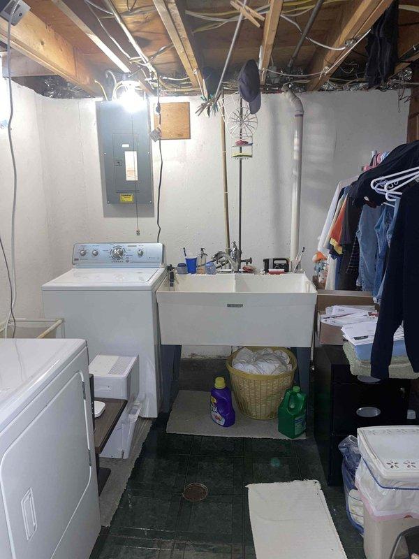 Conducted comprehensive assessment of 26-year-old HVAC system for full replacement estimate. Furnace evaluation revealed failed secondary heat exchanger with gas supply shut off for safety. Inspected Bryant air conditioning condenser unit located on exterior concrete pad and air handler system positioned in basement utility area, documenting existing equipment condition and installation configuration for complete system replacement proposal.