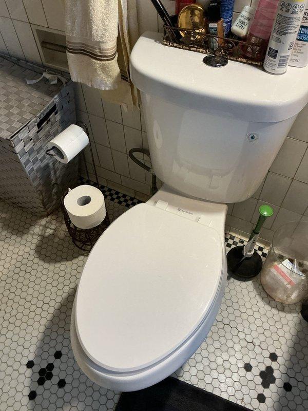 Responded to a returning customer's upstairs bathroom with a clogged toilet and slow-draining bathtub that had been problematic for two days. Upon arrival, assessed the 50-60 year old home's plumbing system and identified drainage issues affecting both fixtures. Successfully cleared the blockages in the toilet and bathtub drain line, restoring proper water flow and drainage function to both fixtures.