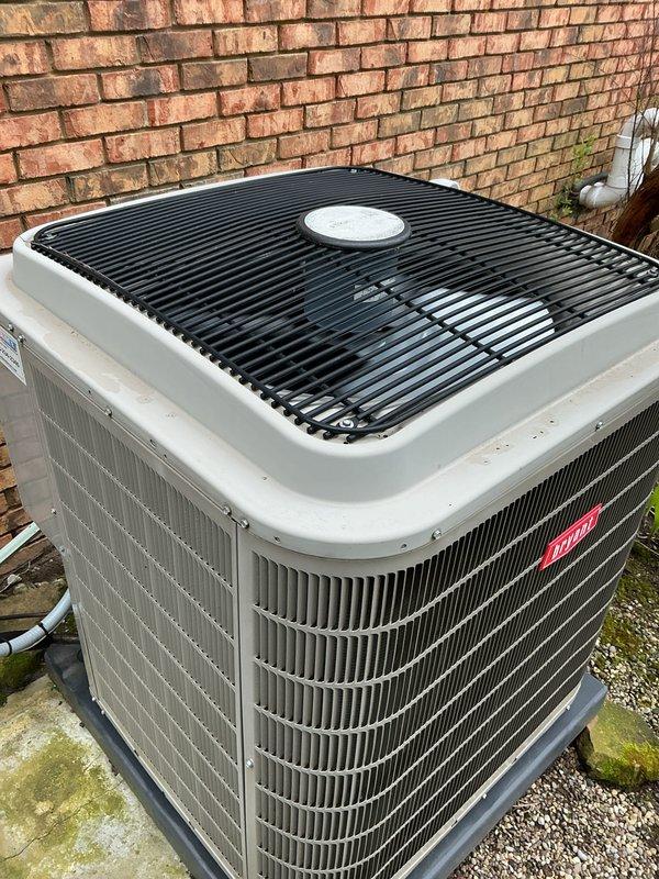 Completed comprehensive air conditioning tune-up and inspection on a 9-year-old Bryant residential cooling system with air handler located in basement. Performed standard preventive maintenance protocol including visual inspection of outdoor condenser unit, verified proper operation of all components, and assessed overall system condition. Unit found to be operating within normal parameters with no immediate service concerns identified at time of inspection.