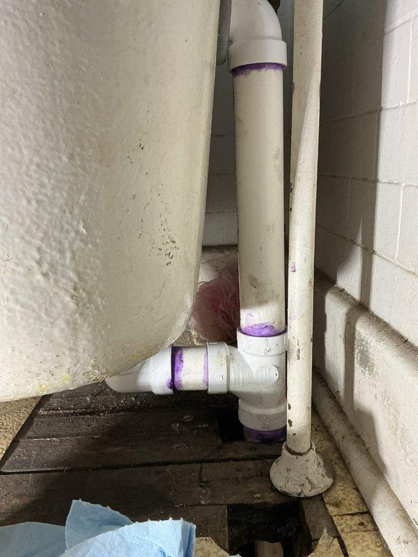 Completed waste and overflow assembly replacement on bathtub fixture. Removed old corroded drain assembly and stopper mechanism, installed new chrome waste and overflow kit with proper sealing to prevent leakage. Tested drainage system for proper flow and verified all connections are watertight and functioning correctly.