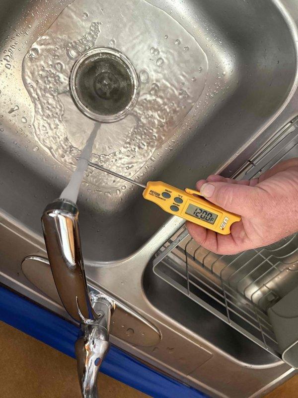 Responded to service call for water heater pilot light outage at property equipped with 6-year-old boiler and tanked water heater located in basement. Performed diagnostic evaluation of both heating systems, measuring supply air temperature at 43.1°F and domestic hot water output at 72°F. Successfully relit pilot light on water heater and verified proper operation of all equipment.