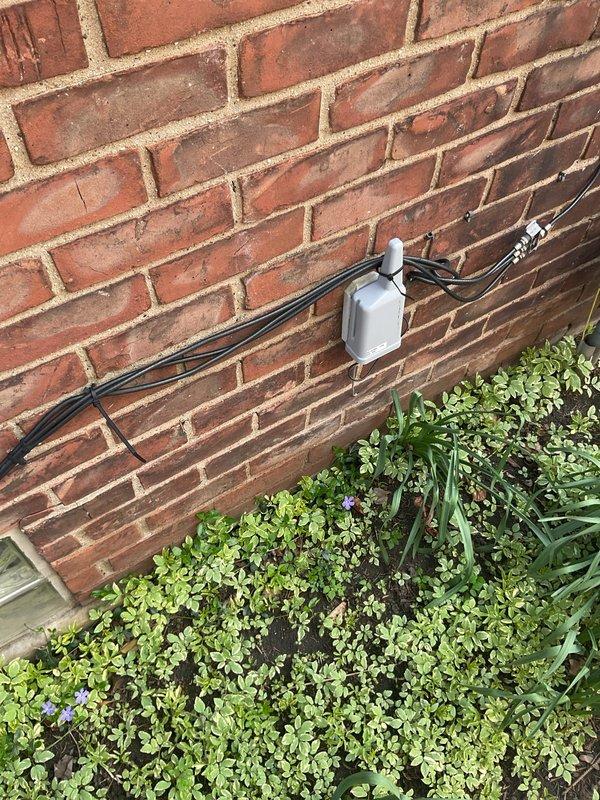 Completed installation and reconnection of a 40-gallon electric water heater. All hot and cold water supply lines were properly connected using copper piping with brass fittings, and electrical connections were secured through approved conduit. The unit was tested for proper operation and all connections were verified leak-free.