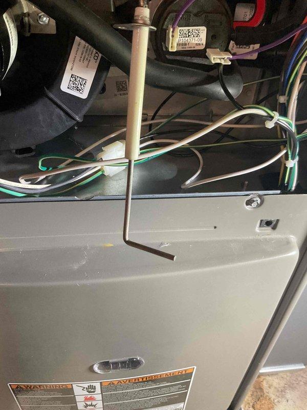 Responded to service call for 2-year-old furnace experiencing intermittent shutdowns in basement installation. Performed comprehensive diagnostic inspection of unit, examining internal components including blower motor assembly, control boards, heat exchanger, and all electrical connections. Inspected wiring harnesses, safety switches, flame sensor, and exhaust/intake piping for proper operation and potential fault conditions that could cause premature system shutdown.