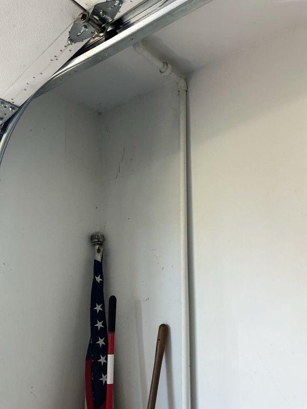 Conducted comprehensive site assessment for natural gas line installation to multiple appliances in newly occupied residence. Evaluated existing gas infrastructure and determined routing requirements for gas lines to kitchen range, fireplace, and outdoor BBQ location. Inspected garage area and attic space to identify optimal pipe pathways, noting existing utility runs and structural considerations for new gas piping installation.