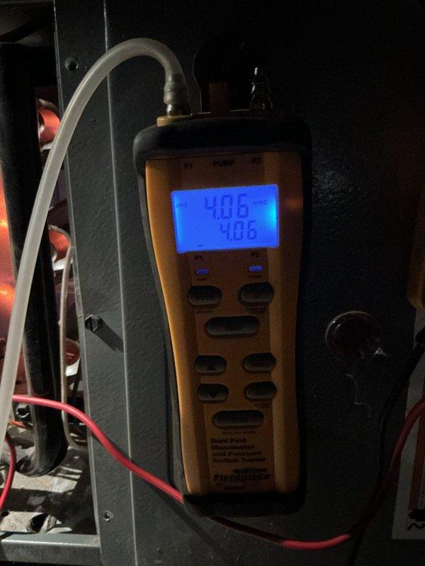 Completed comprehensive tune-up and inspection of residential furnace and air conditioning system located in basement. Performed diagnostic testing using digital meters to verify system pressures and electrical readings, checked refrigerant levels and gas valve operation, inspected ductwork connections and airflow throughout the system. All equipment found operating within normal parameters with no immediate repairs needed at this time.