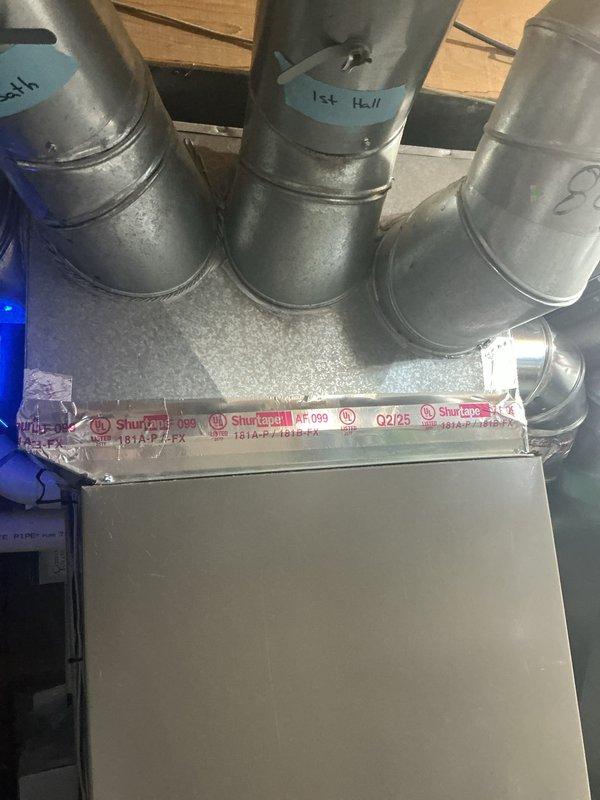 Performed system start-up on newly installed air conditioning unit with basement evaporator coil. Verified proper airflow through ductwork, confirmed all electrical connections at junction box, and tested refrigerant lines and condensate drainage system for proper operation.