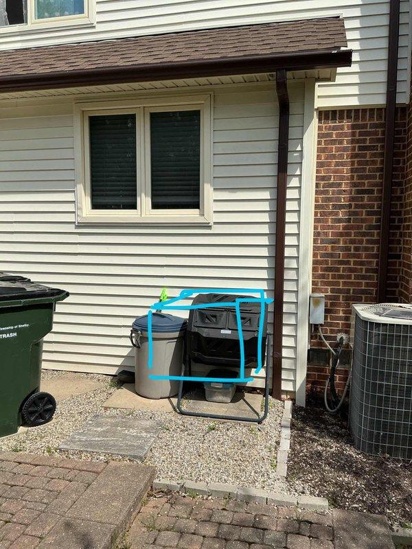 Conducted site evaluation for new mini-split installation in two upstairs bedrooms. Assessed exterior mounting location for condensing unit near existing HVAC equipment and evaluated interior spaces including basement area for potential line set routing through exposed ceiling joists. Documented existing conditions and confirmed feasibility for dual-zone ductless system installation.