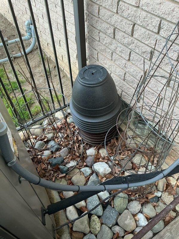 Completed Gold AC inspection on 10-year-old system with air handler located in basement. Unit is operational and functioning properly. Advised customer that area surrounding outdoor condenser unit needs to be cleared of debris and animal waste to ensure proper airflow and system efficiency.