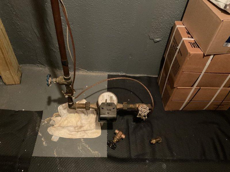 Responded to service call for temperature inconsistency on tanked water heater installed in 2016. Customer reported water excessively hot on high setting and inadequate temperature on medium setting, with warm water transitioning to cold during use. Issue began approximately 1.5 days prior to service call.

Upon inspection of the unit located in attic space, evaluated copper supply lines, temperature control components, and valve assemblies. Assessed thermostat functionality and heating element performance to diagnose temperature regulation failure. Examined plumbing connections, shut-off valves, and pressure relief components for proper operation. Verified gas supply connections and burner assembly operation. Tested both upper and lower heating elements and thermostats for proper cycling and temperature maintenance. Adjusted thermostat settings and verified proper differential between high and medium temperature selections. Confirmed adequate hot water delivery and consistent temperat