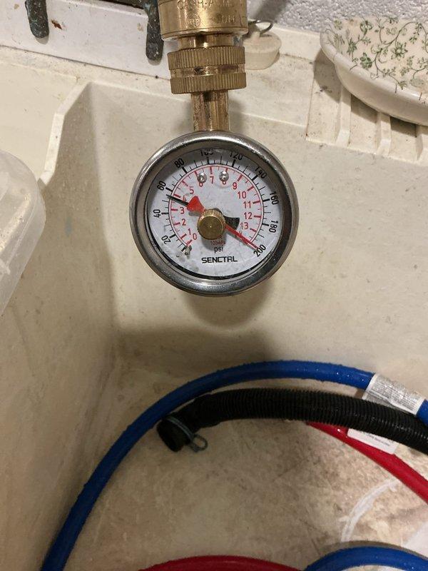 Performed diagnostic evaluation on 50-gallon Flame brand tanked water heater installed in May 2024. Conducted pressure testing and system assessment to determine whether unit required repair or replacement. Upon inspection, evaluated tank integrity, heating elements, temperature and pressure relief valve operation, and overall system performance to provide recommendations for continued service or equipment replacement.