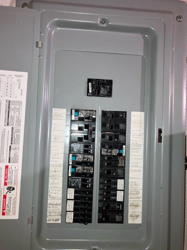 Completed comprehensive estimate for replacement of 22-year-old furnace and air conditioning system located in basement. Evaluated existing White-Rodgers programmable thermostat, electrical panel configuration, and circuit breaker capacity to determine compatibility requirements for new HVAC equipment installation.