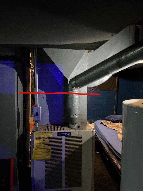 Responded to service call for 6-year-old basement furnace producing only cool air instead of heat. Conducted diagnostic inspection and identified failed heat exchanger and defective inducer motor. Provided comprehensive replacement estimate for furnace system due to critical component failures affecting safe operation and heating capability.