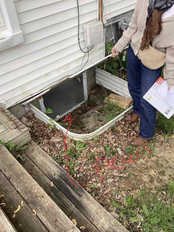 Completed comprehensive HVAC estimate for full system replacement at residential property. Assessed existing furnace and ductwork configuration in mechanical room, documenting current equipment specifications and measurements for proper sizing of new air conditioning system. Evaluated outdoor installation location at side of house near basement window well area, confirming adequate clearance and access for new condensing unit placement.