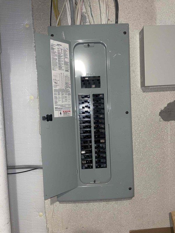 Completed comprehensive HVAC system inspection and provided estimate for air conditioning unit and combined AC/furnace replacement system in basement location. Inspection included thorough evaluation of existing 2016 equipment, humidifier operation, thermostat functionality, and hot water tank condition. Documented electrical panel configuration, exposed mechanical infrastructure, plumbing connections, and ductwork layout to prepare accurate replacement specifications for requested 5-ton, 2-stage system upgrade.