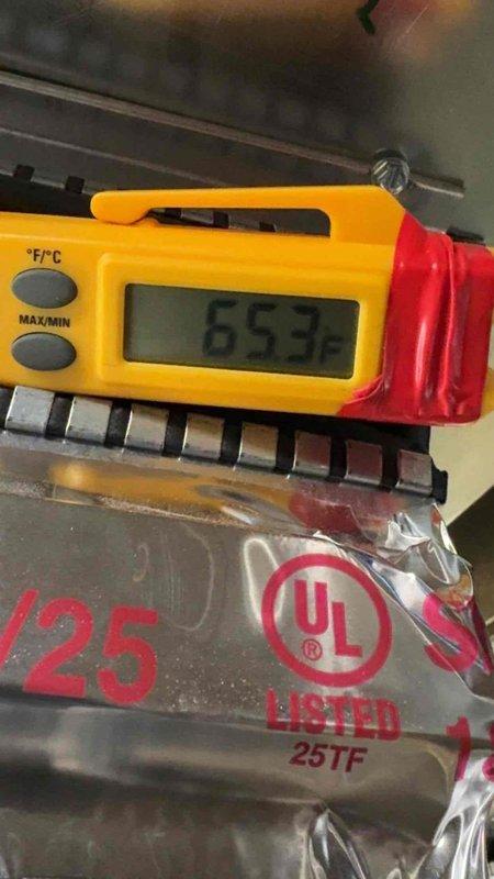 Performed AC system start-up and operational verification on unit installed three months prior. Measured supply air temperature at 46.4°F and return air temperature at 65.3°F, confirming proper cooling operation and adequate temperature split. Inspected condensate pump per customer concern regarding excessive noise; pump operating within normal parameters at time of inspection.