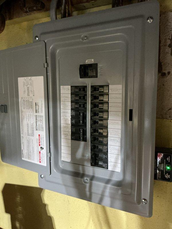 Provided estimate for furnace replacement after diagnosing a cracked heat exchanger in a 2004 Bryant Plus 80t furnace unit located in basement. Additionally performed routine air conditioning maintenance check on 10-year-old AC system in backyard, confirming no system issues present.