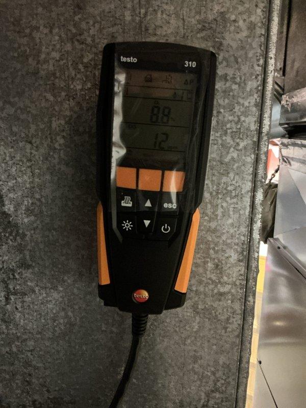 Completed comprehensive tune-up and inspection on dual-zone HVAC system consisting of two air conditioning units and two furnaces installed in 2021. Performed combustion analysis using Testo 310 analyzer on both heating units, verified proper operation of all equipment, and conducted standard maintenance procedures on basement and exterior-mounted components. All systems tested and confirmed operational with no deficiencies noted.