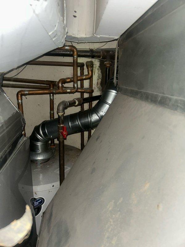 Returned to complete chimney liner installation that was deferred from winter HVAC system install. Replaced existing thermostat with customer's original unit per homeowner request, ensuring proper wiring connections and system compatibility with the Lennox furnace.